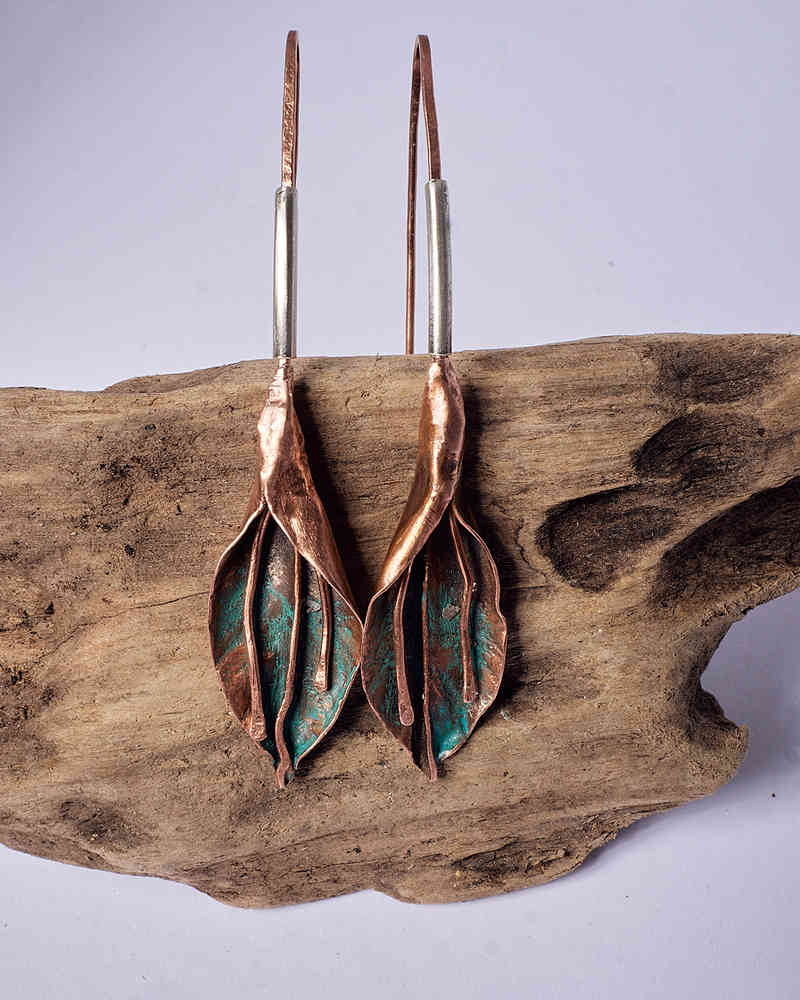 Calla Copper Earrings - Image 6